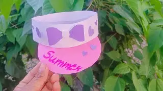 DIY Paper cap | Easy Paper Craft | Cute paper craft|