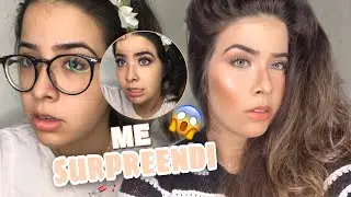 Tentei REPRODUZIR a MAKE que MUDA O ROSTO e olha o que deu!