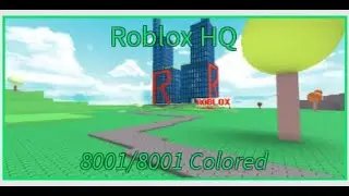 I completed the Roblox HQ map in Color Book