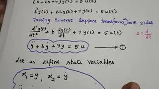 How to form State Model from Transfer Function/ Problem#2/Unit_5