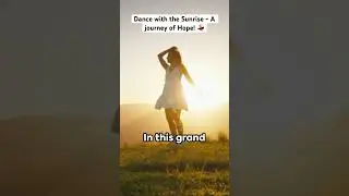 Dance with the Sunrise - A journey of Hope 💃 #hope #journey #shorts #sunrise #dance