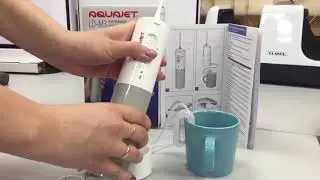 Портативный Ирригатор полости рта Aqujet LD M3 (Ortolab обзор)