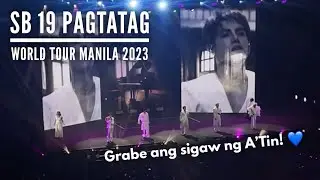 AUDIENCE VIEW: SB19 'LIHAM' Pagtatag World Tour Concert 2023 | Grabe ang Sigaw ng A’Tin! | FAN CAM