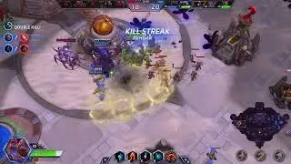 Cho'gall + aba level 20 R soloing enemy team into Win