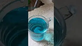 Blue Pea Tea 🍵  #shorts #youtubeshorts #emmanueltutorials