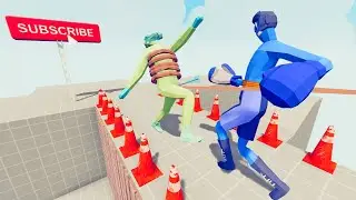 BOXER and ICE ARCHER + MAGIC LASSO vs EVERY UNIT | TABS - Totally Accurate Battle Simulator