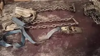 Быстросъёмные цепи на колёса.🤓⛓️🛞👍
