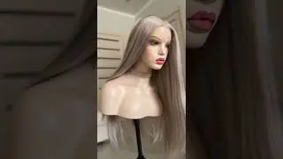 Парик-полусистема блонд пепельный. Японское термоволокно. Вотсап/Тг +79207174945