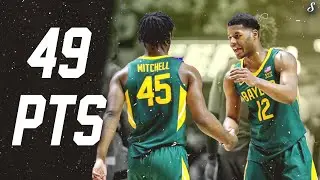 Jared Butler & Davion Mitchell Are The Best Backcourt In The Country | Full Highlights vs Texas