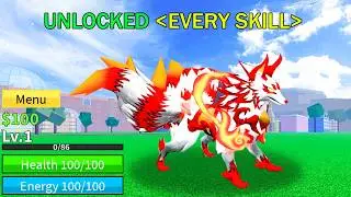 Level 1 Noob with Max Empyrean Kitsune Fruit!