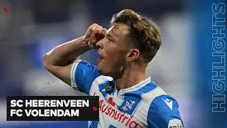 ⚽⚽ SYDNEY VAN HOOIJDONK weer in BLOEDVORM 🔥  | Highlights sc Heerenveen - FC Volendam