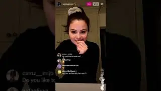 Selena Gomez FULL IG LIVE (Ends bad 🥺💔) February 21st, 2021
