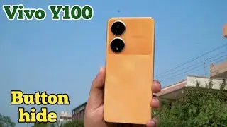 How To Hide Button, How To Hide Back Button In Vivo Y100, Navigation Button Setting In Vivo Y100,