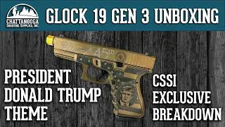 Trump Glock 19 Gen 3 Unboxing Video