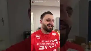 Amadeusz Ferrari po walce z Tańculą
