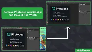 How to Remove Photopea Editor Ads Sidebar Completely Like Premium