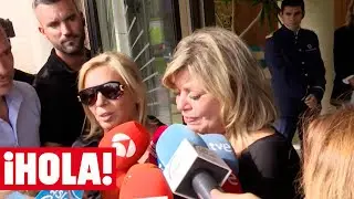 Terelu Campos y Carmen Borrego tras la muerte de su madre: 'Ha sido un camino muy difícil'
