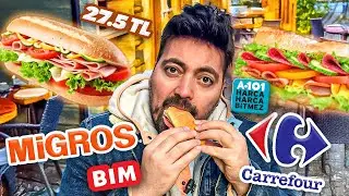 ZİNCİR MARKETLERİN SANDVİÇLERİ VS BAKKAL SANDVİÇİ!