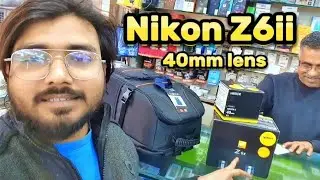 New Mirrorless Nikon Z6ii With 40mm lens #nikonz6ii #shakeelraj #nikon #bestcameraforvlogging