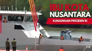Kunjungan Presiden Joko Widodo ke IKN Gunakan KRI Escolar