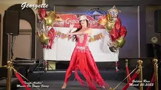 Superstar Belly dancer Georgette dancing to 