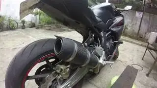 Test Sound Leovince GP Corsa Carbon EVO Slip On Honda CBR250RR #6