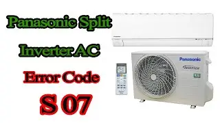 what mean panasonic ac inverter error code s07?