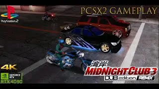 Midnight Club 3 DUB EDITION REMIX 4K PCSX2 PS2 Emulator