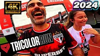 Tricolor Run 2024 com minha filha Beatriz #TricolorRun ❤️🤍🖤