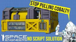 How to Make Your Refinery Stop Pulling Random Ores on Space Engineers - Survival Mining Guide