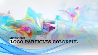 LOGO PARTICLES COLORFUL
