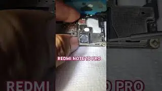 Redmi note 10  Pro drill repairing to remove cut IC covering shield