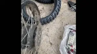 Зид эндуро 250 замена цепи,покрышек и установка буксатора 👌