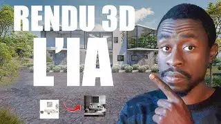 Créer UN RENDU Réaliste avec L'AI / AI ARCHITECTURE TUTORIAL / AI ARCHITECTURE MIDJOURNEY