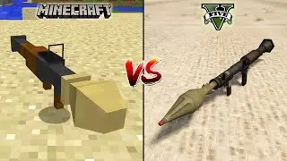 RPG Rocket | GTA V vs. Minecraft
