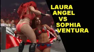 WWE 2K23 Sophia Ventura vs Laura Angel - Last Woman Standing