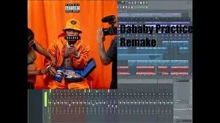 Dababy -- Practice Instrumental Remake FL Studio Tutorial (Free FLP in Description)