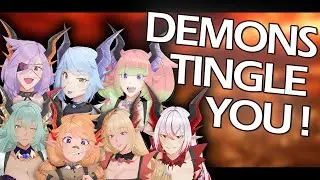 The Seven Tingles Of Hell | ASMR Tingle Variety & Ear To Ear Whispering