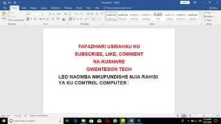 JINSI YA KUUNGANISHA COMPUTER YAKO NA SIMU YAKO