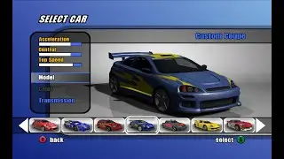 Burnout 2: Point of Impact - Crystal Summit Peak [R] (Custom Coupe)
