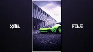 Car XML File 🚗✨ | New Trend 💫 | New XML File 🔥 | Alight Motion XML File By @XiamEditx69