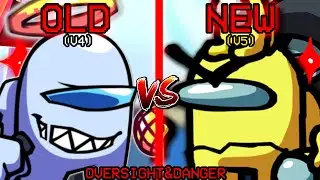 FNF': Vs Impostor - Oversight + Danger (V4 vs V5) (white impostor v4 vs yellow impostor v5 ft.black)