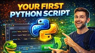 Your First Python Script | Write & Run Your First Python Program
