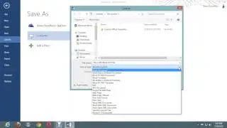 Microsoft Office 2013 tutorial ( Bangla ) Open, Save, Save As  Part 3
