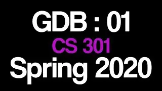 CS301 GDB No 1 Solution Spring 2020