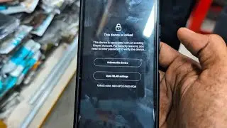 How to Reset and Unlock Your Mi Account via Official Xiaomi Cloud | this device is locked problem | 