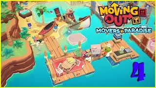 Грузчики | DLC Movers in Paradise часть 4 | Белка, Monster и Перчик