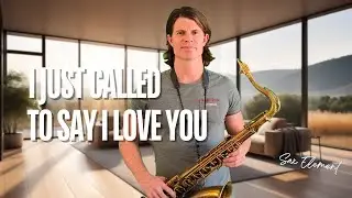 I Just Called To Say I Love You - Stevie Wonder (cover Sax Element)