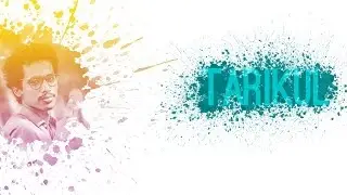 Paint splash effects on face   Photoshop tutorial for beginners 2017