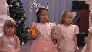 МБДОУ 211, Новогодний утренник , группа Зайчата, 23 12 19г